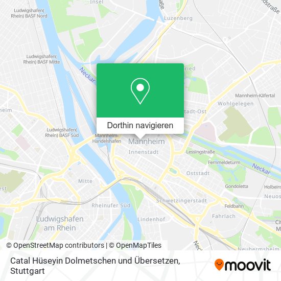 Catal Hüseyin Dolmetschen und Übersetzen Karte