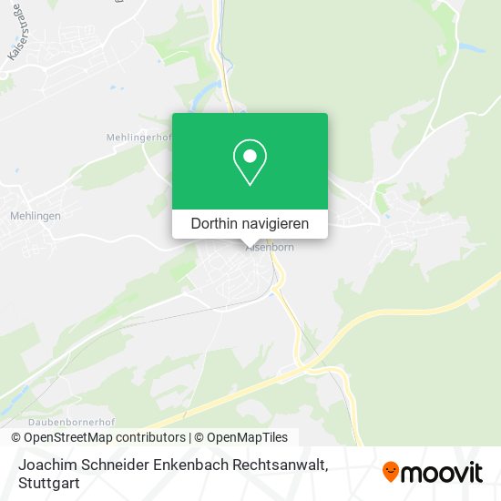 Joachim Schneider Enkenbach Rechtsanwalt Karte