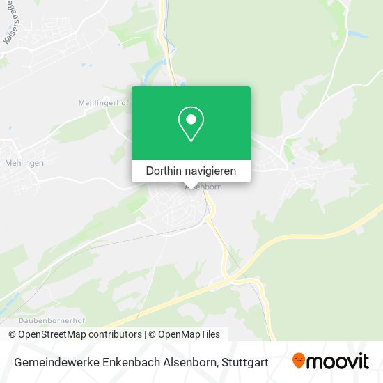 Gemeindewerke Enkenbach Alsenborn Karte
