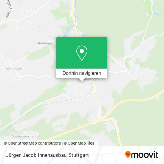Jürgen Jacob Innenausbau Karte