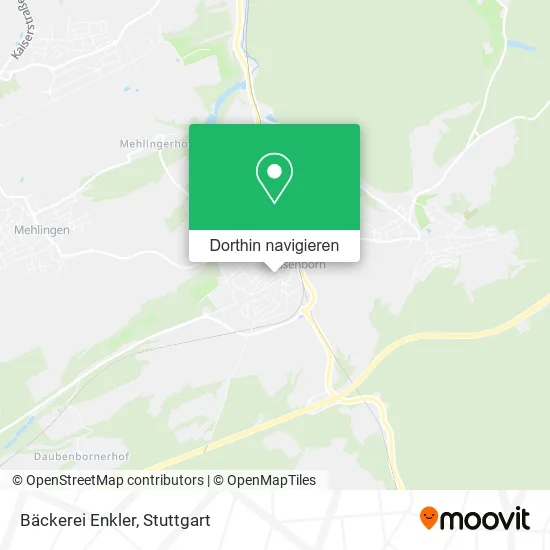 Bäckerei Enkler Karte