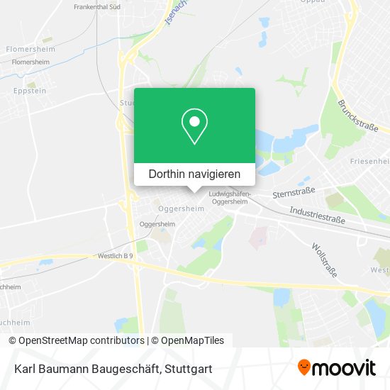 Karl Baumann Baugeschäft Karte