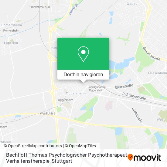Bechtloff Thomas Psychologischer Psychotherapeut Verhaltenstherapie Karte