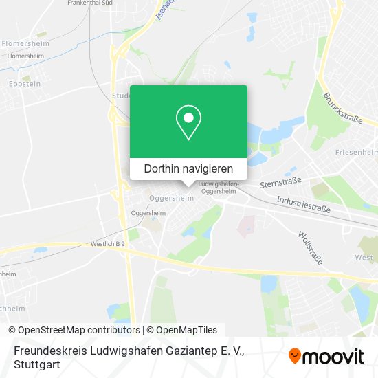 Freundeskreis Ludwigshafen Gaziantep E. V. Karte