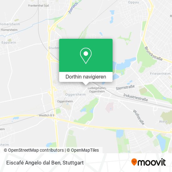 Eiscafé Angelo dal Ben Karte