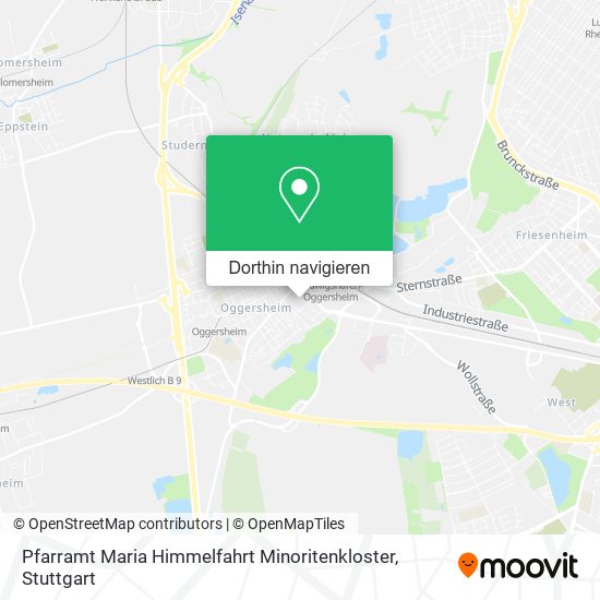 Pfarramt Maria Himmelfahrt Minoritenkloster Karte