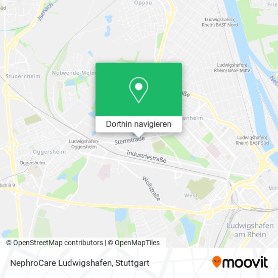 NephroCare Ludwigshafen Karte