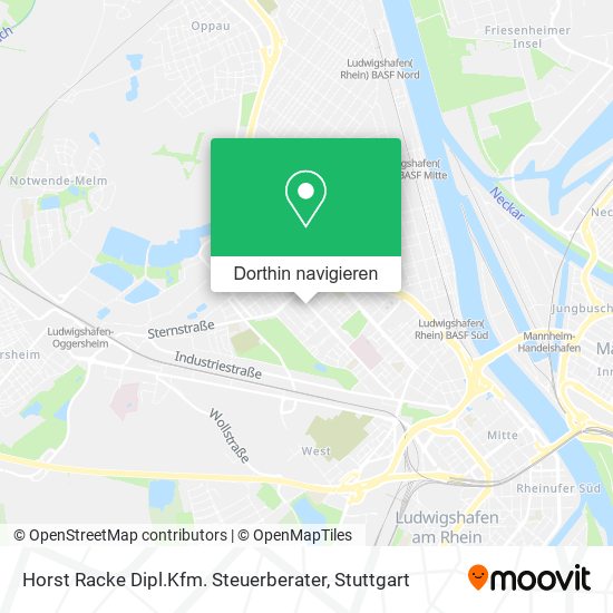 Horst Racke Dipl.Kfm. Steuerberater Karte