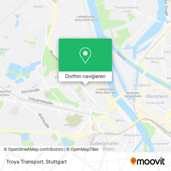 Troya Transport Karte