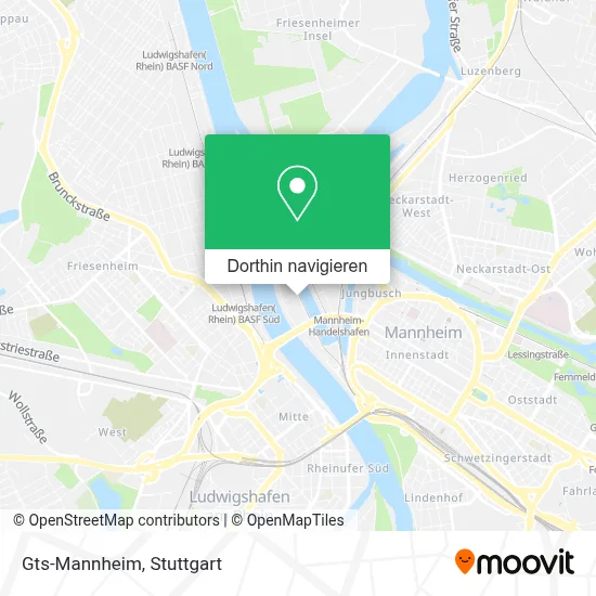 Gts-Mannheim Karte