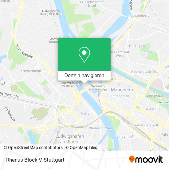 Rhenus Block V Karte