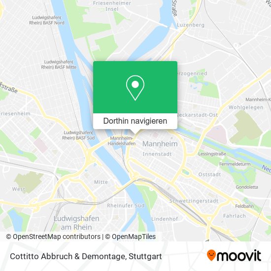 Cottitto Abbruch & Demontage Karte