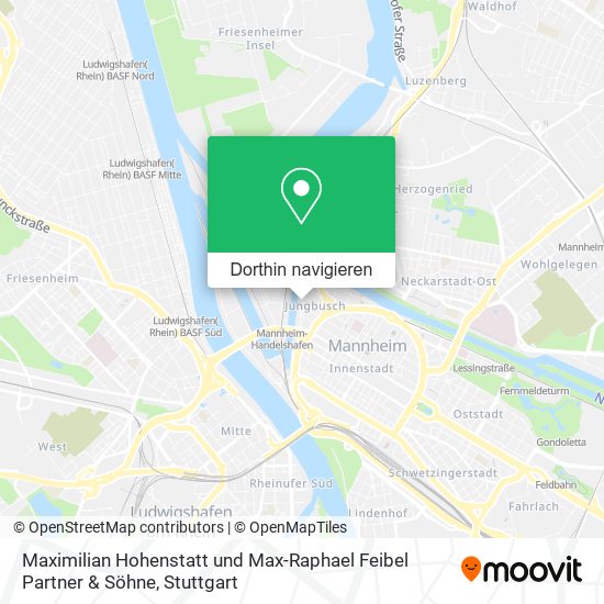 Maximilian Hohenstatt und Max-Raphael Feibel Partner & Söhne Karte