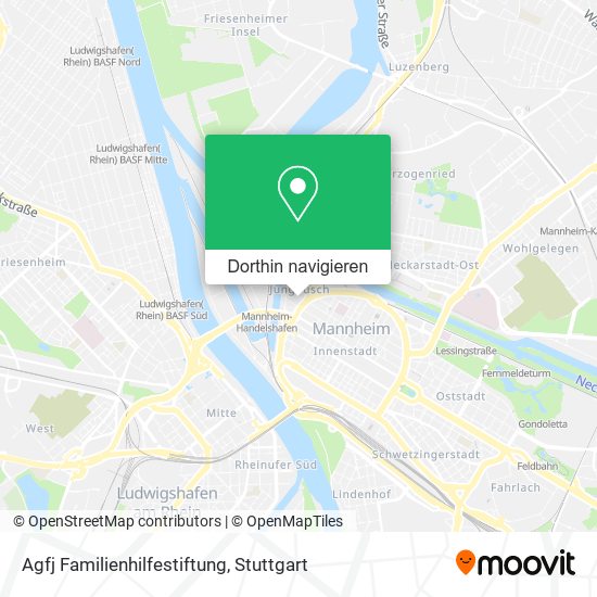 Agfj Familienhilfestiftung Karte