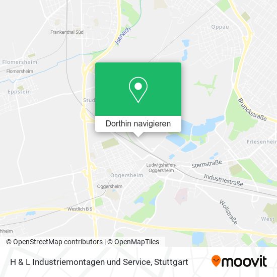 H & L Industriemontagen und Service Karte