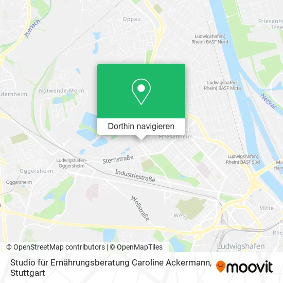 Studio für Ernährungsberatung Caroline Ackermann Karte