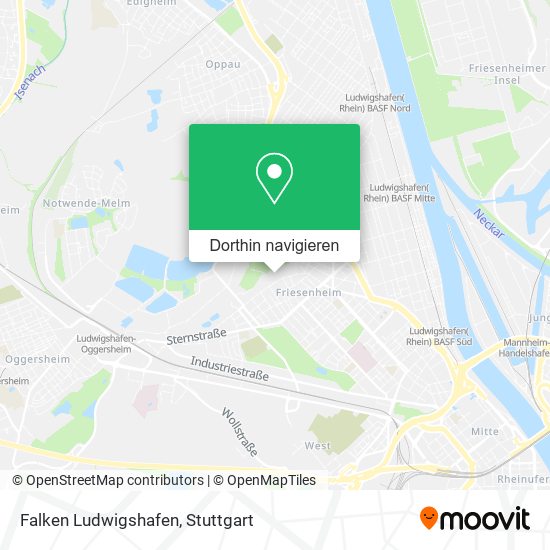 Falken Ludwigshafen Karte