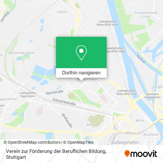 Verein zur Förderung der Beruflichen Bildung Karte