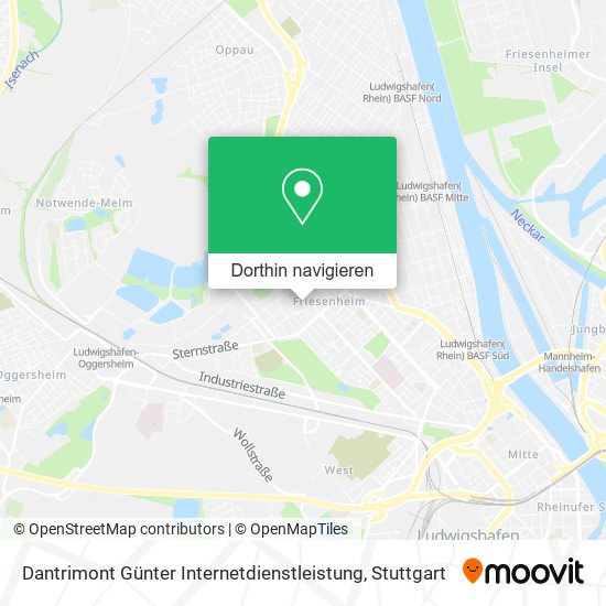 Dantrimont Günter Internetdienstleistung Karte