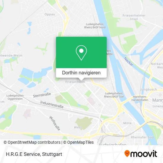 H.R.G.E Service Karte