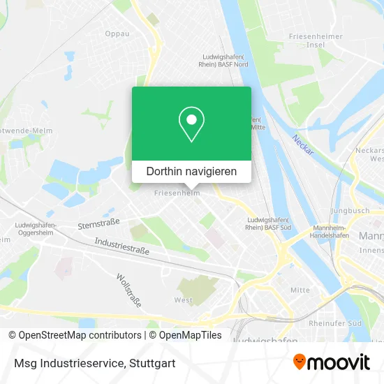 Msg Industrieservice Karte