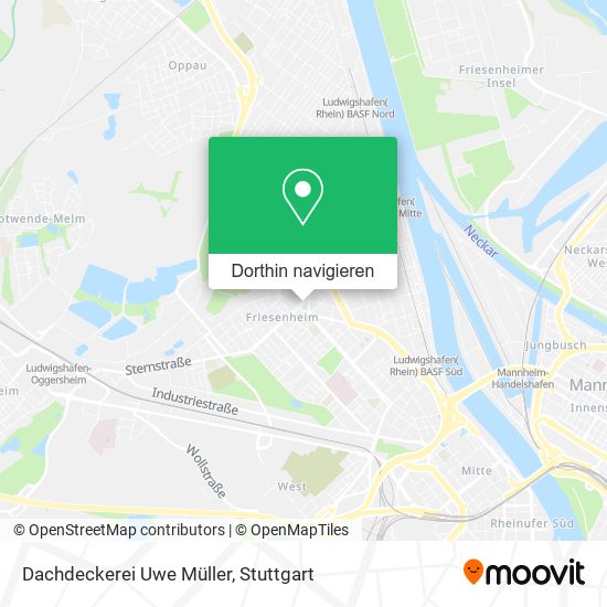 Dachdeckerei Uwe Müller Karte