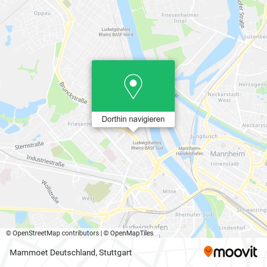 Mammoet Deutschland Karte