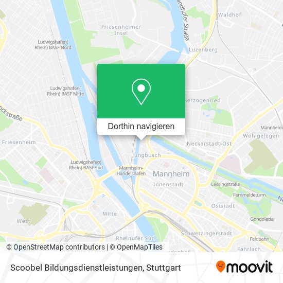 Scoobel Bildungsdienstleistungen Karte