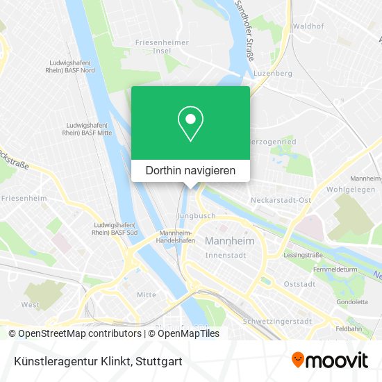 Künstleragentur Klinkt Karte