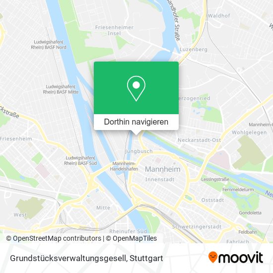 Grundstücksverwaltungsgesell Karte