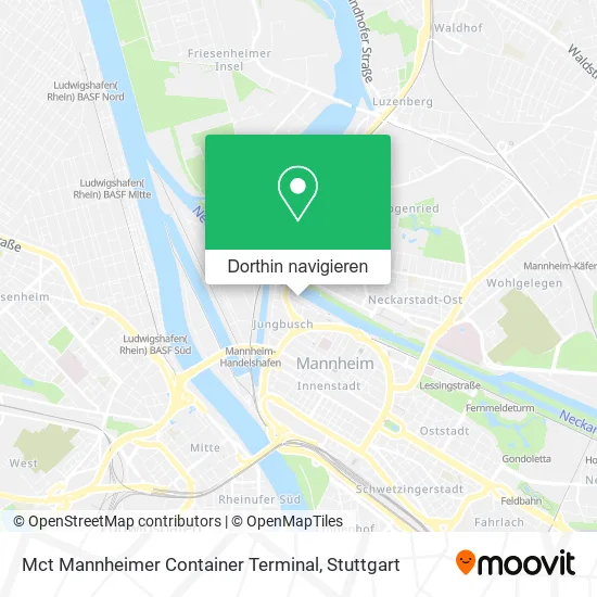 Mct Mannheimer Container Terminal Karte