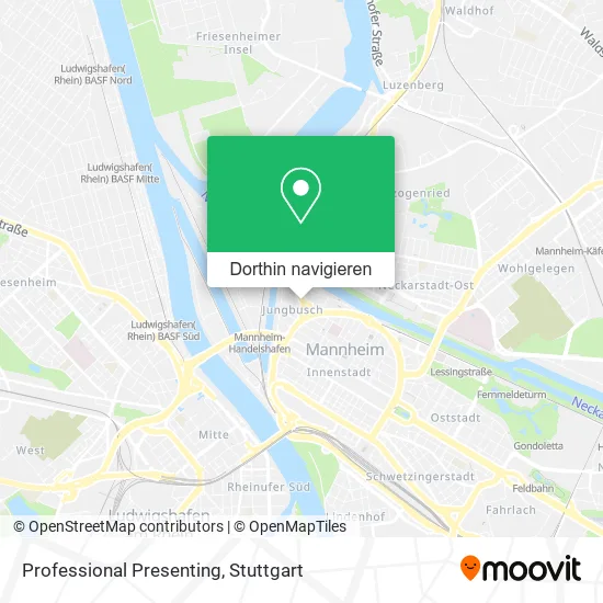 Professional Presenting Karte