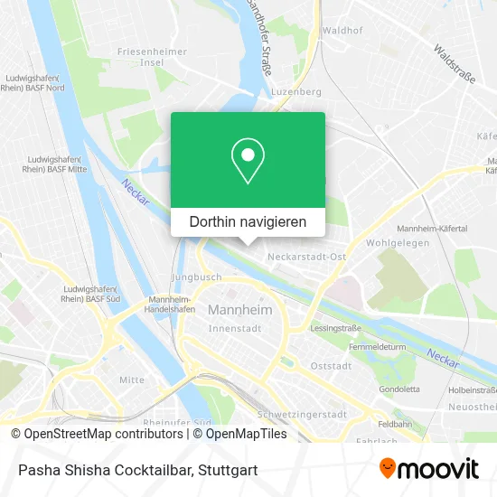 Pasha Shisha Cocktailbar Karte