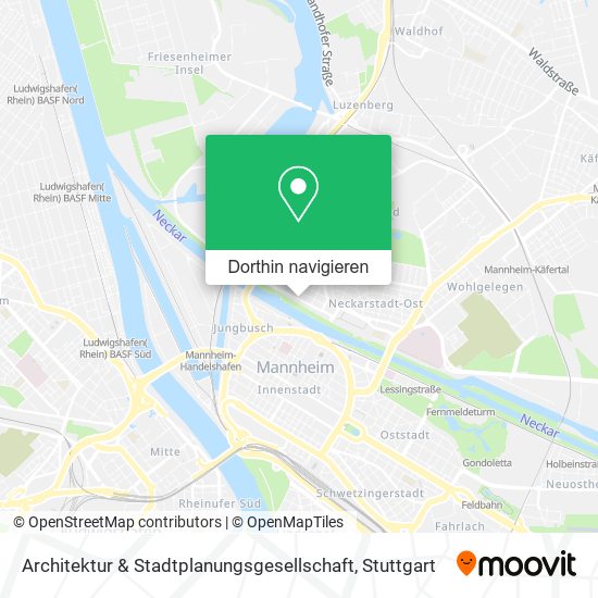 Architektur & Stadtplanungsgesellschaft Karte