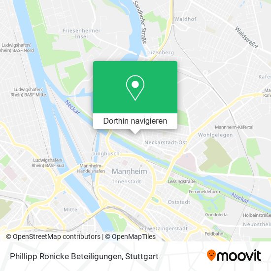 Phillipp Ronicke Beteiligungen Karte