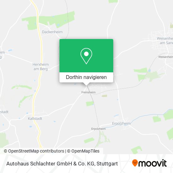 Autohaus Schlachter GmbH & Co. KG Karte