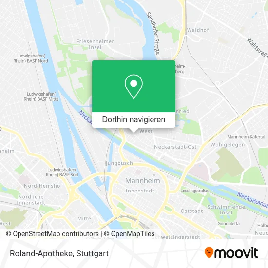Roland-Apotheke Karte