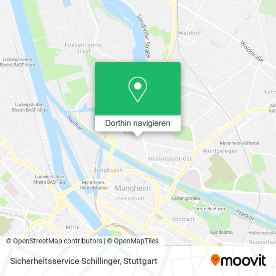 Sicherheitsservice Schillinger Karte