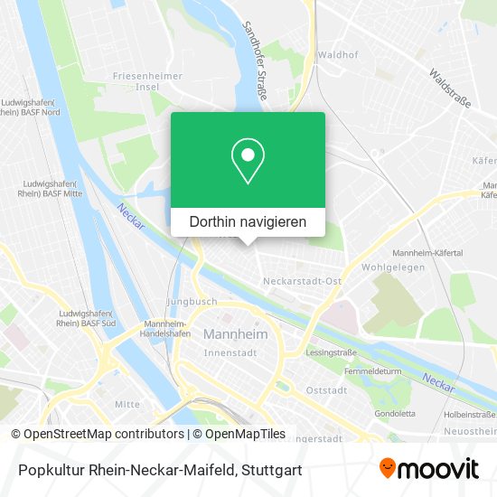 Popkultur Rhein-Neckar-Maifeld Karte