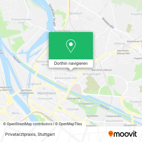 Privatarztpraxis Karte