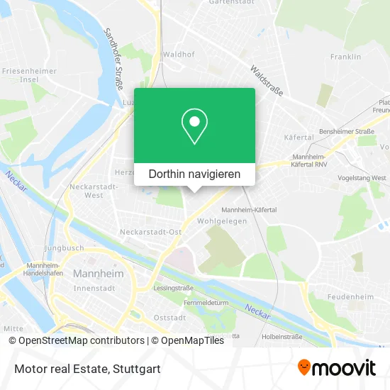 Motor real Estate Karte