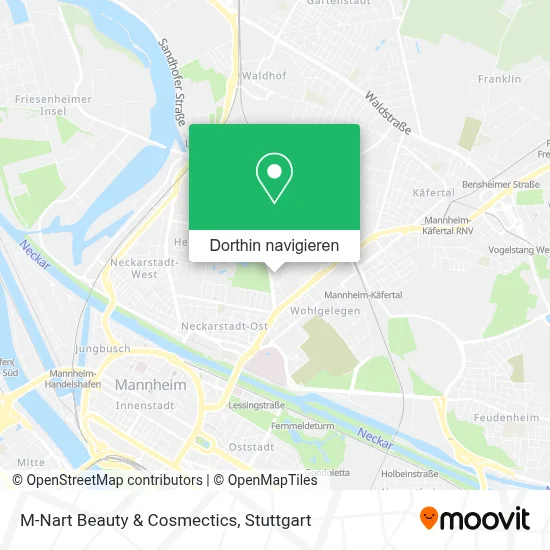 M-Nart Beauty & Cosmectics Karte