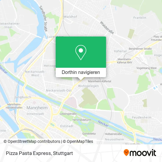 Pizza Pasta Express Karte