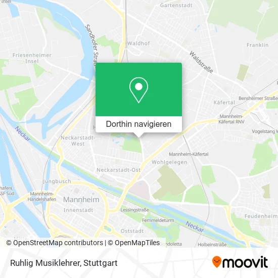 Ruhlig Musiklehrer Karte