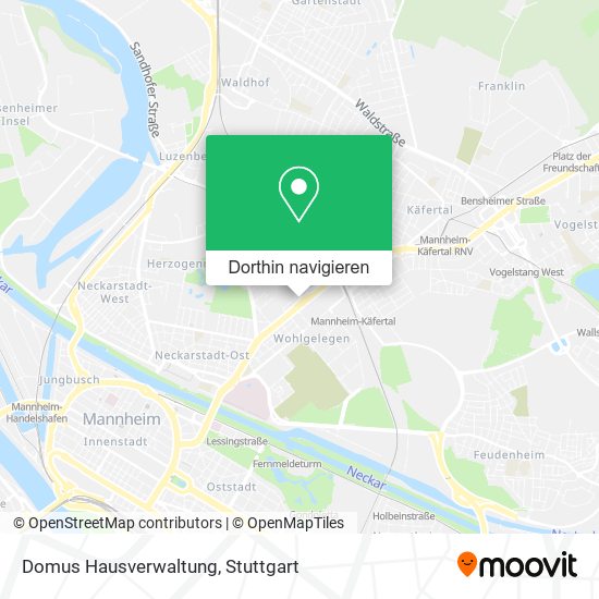 Domus Hausverwaltung Karte