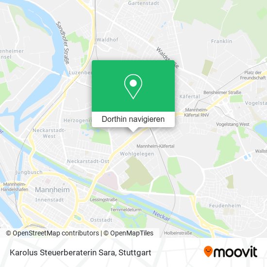 Karolus Steuerberaterin Sara Karte