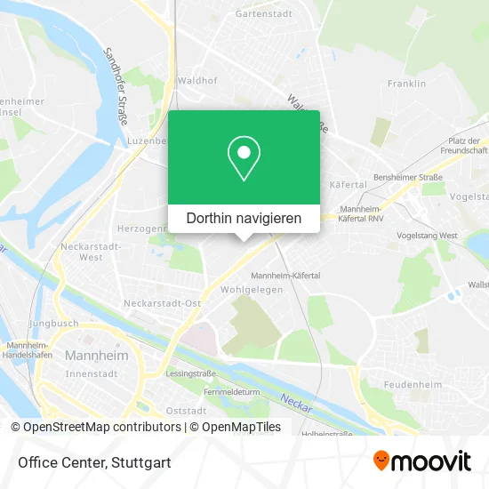 Office Center Karte