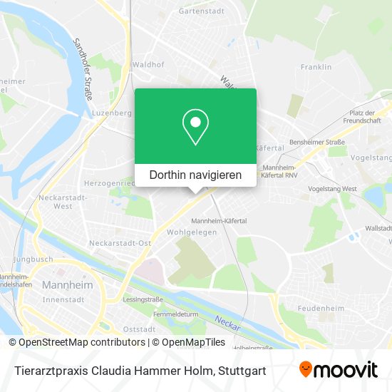 Tierarztpraxis Claudia Hammer Holm Karte