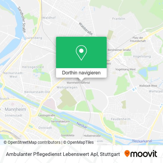 Ambulanter Pflegedienst Lebenswert Apl Karte