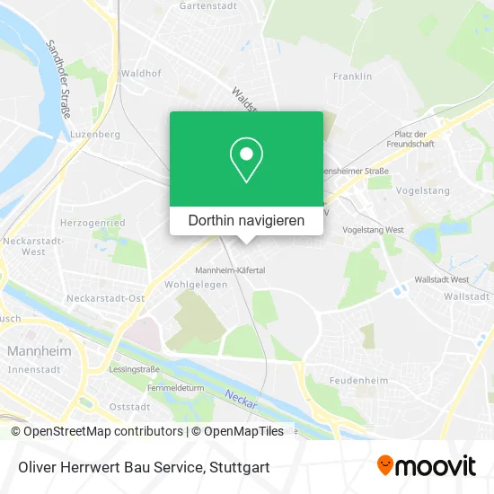 Oliver Herrwert Bau Service Karte